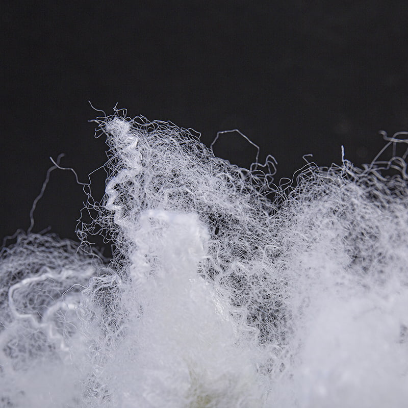 Fibra grapa de poliéster resbaladiza ignífuga hueca 6D×64m m Fibra grapa de poliéster resbaladiza ignífuga hueca 6D×64m m