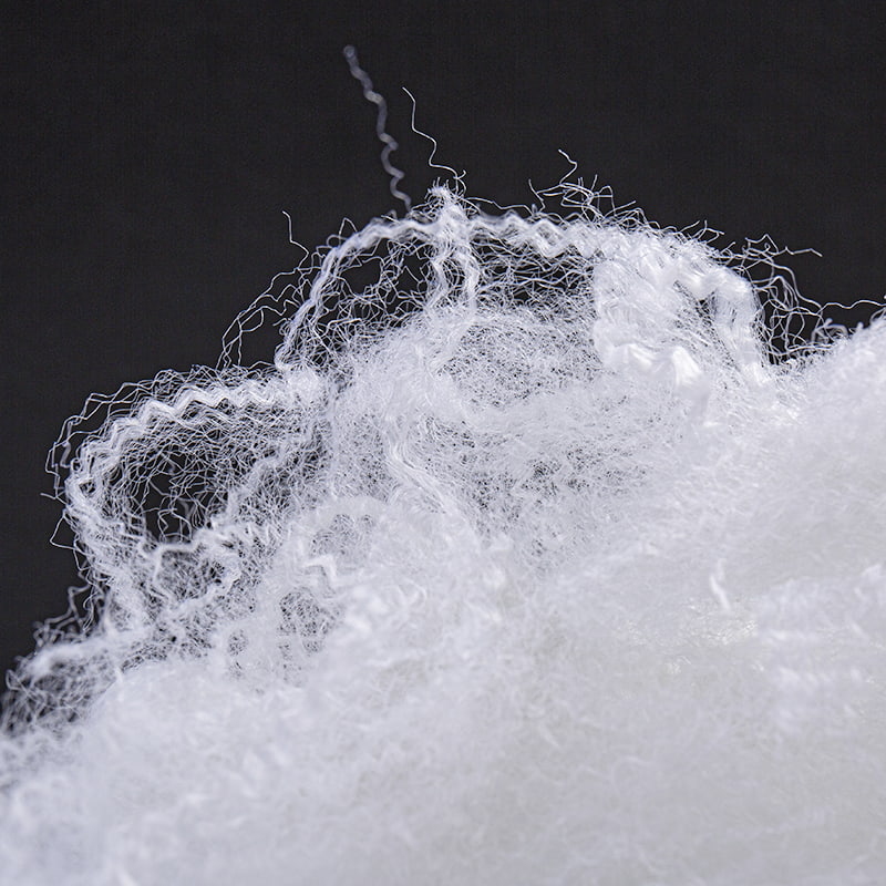 Fibra grapa de poliéster resbaladiza ignífuga hueca 6D×64m m Fibra grapa de poliéster resbaladiza ignífuga hueca 6D×64m m